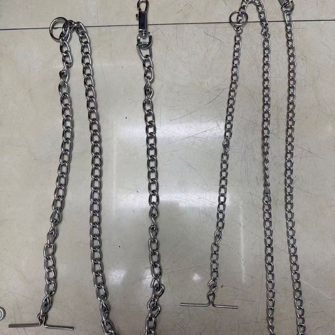 VitaChain Chain Dog Leash With a Bolt Snap