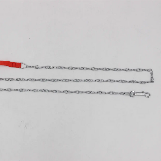 VitaChain Pretzel-Link Dog Leash With Fabric Handle